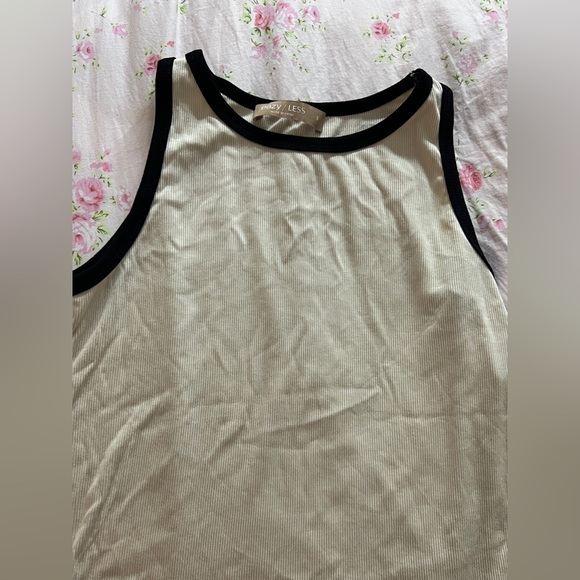 dazy less binding contrast tank top - Picture 1 of 3